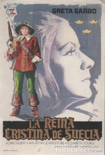 Cine: PROGRAMA DE CINE: LA REINA CRISTINA DE SUECIA PC-10831 - Foto 1