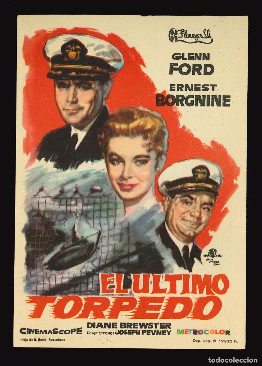 Cine: EL &Uacute;LTIMO TORPEDO / PROGRAMA DE CINE SIN PUBLICIDAD EN TRASERA (B&Eacute;LICO) - Foto 1