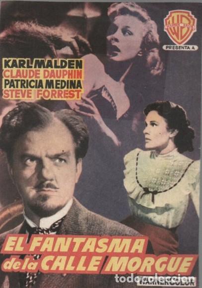 Cine: PROGRAMA DE CINE: EL FANTASMA DE LA CALLE MORGUE PC-10841 - Foto 1
