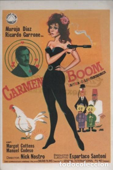 Cine: PROGRAMA DE CINE: CARMEN BOOM PC-10842 - Foto 1