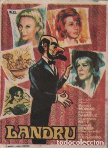 Cine: PROGRAMA DE CINE: LANDRU PC-10850 - Foto 1