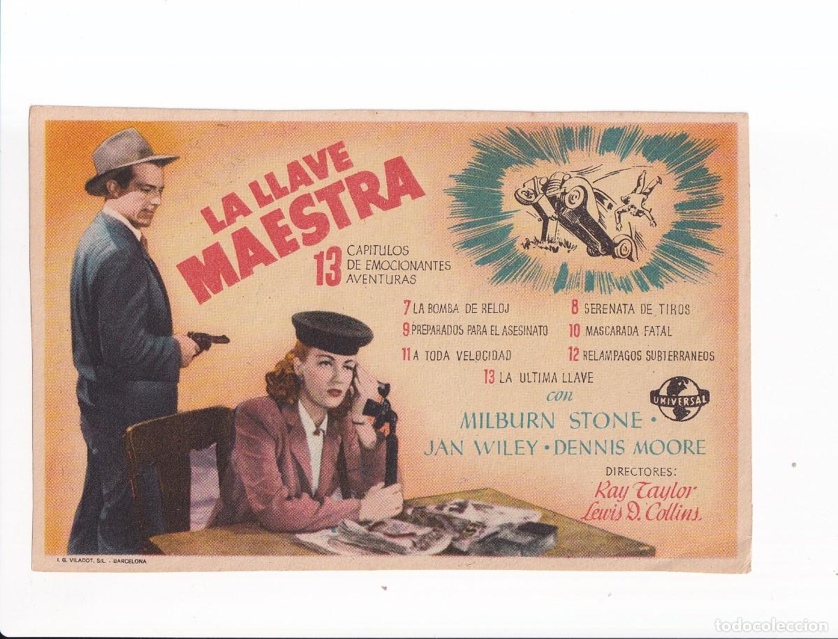 Cine: LA LLAVE MAESTRA : MILBLIRN STONE - Foto 1