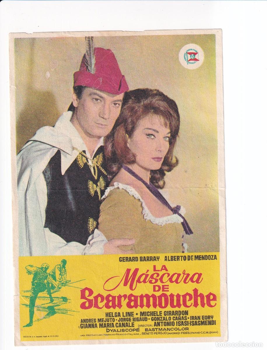 Cine: LA MASCARA DE SCARAMOUCHE : GERARD BARRAY - Foto 1
