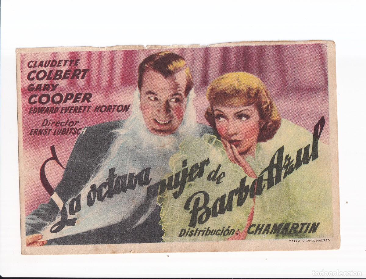 Cine: LA OCTAVA MUJER DE BARBA AZUL: CLAUDETTE COLBERT - Foto 1