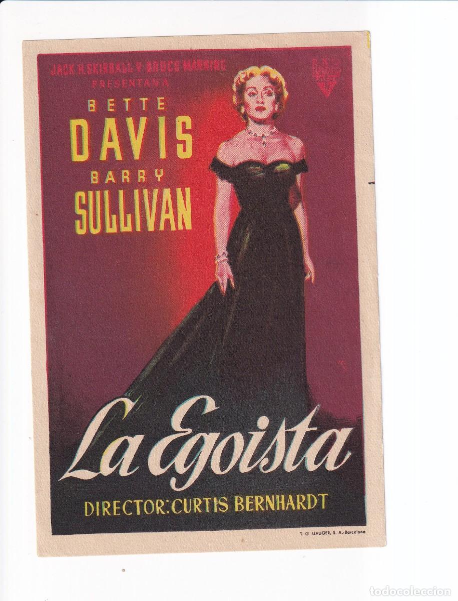 Cine: LA EGOISTA : BETTE DAVIS - Foto 1