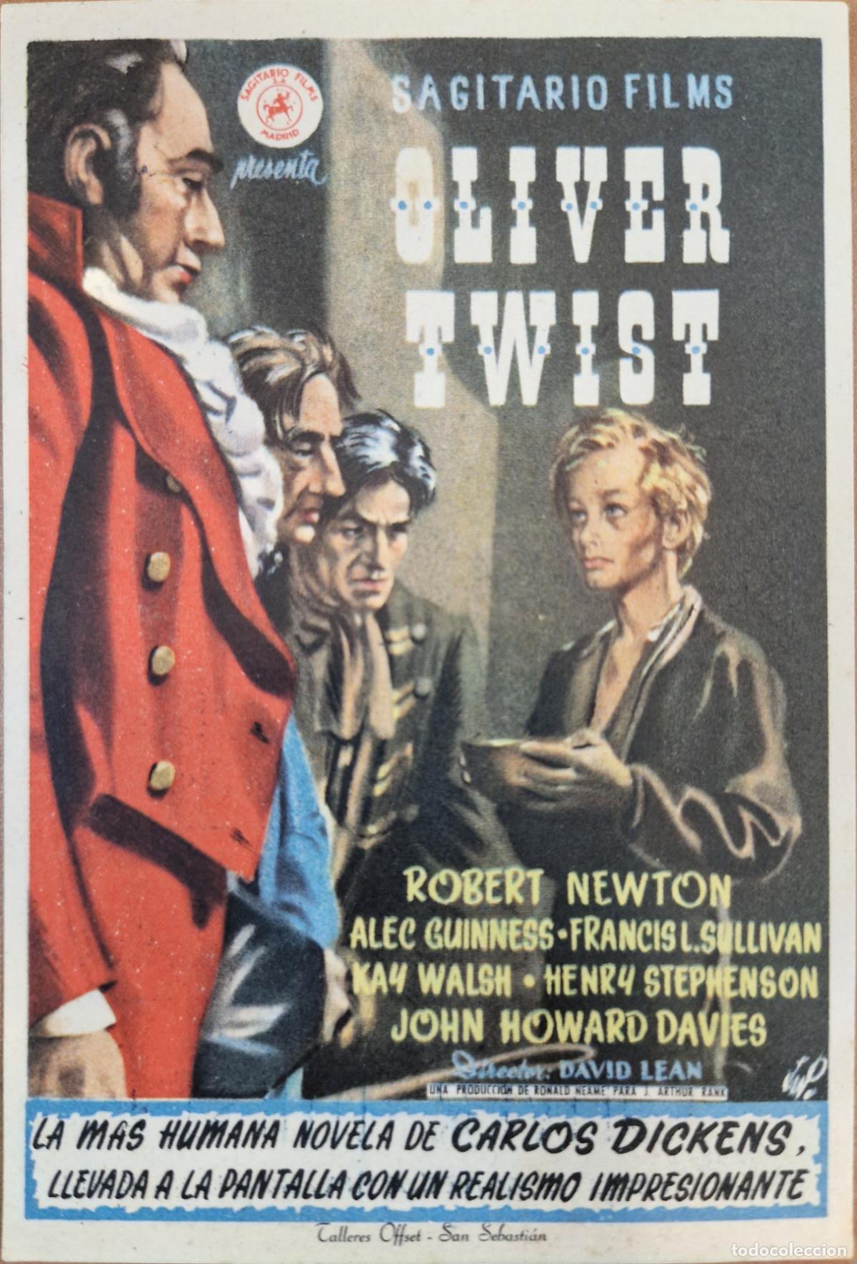 Cine: PROGRAMA DE CINE PELICULA OLIVER TWIST - Foto 1