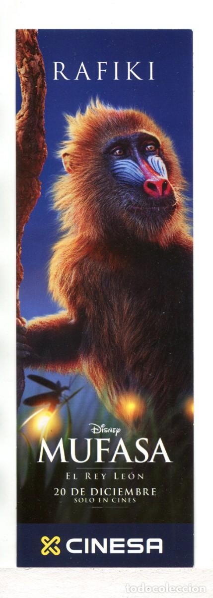 Cine: MUFASA EL REY LE&Oacute;N. MARCAP&Aacute;GINAS. - Foto 1