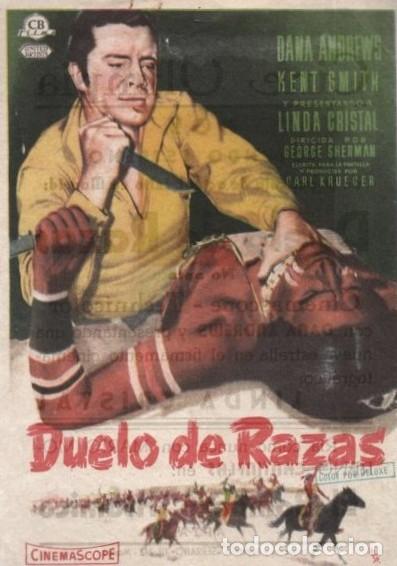 Cine: PROGRAMA DE CINE: DUELO DE RAZAS PC-10871 - Foto 1