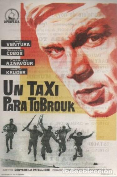 Cine: PROGRAMA DE CINE: UN TAXI PARA TOBROUK PC-10874 - Foto 1