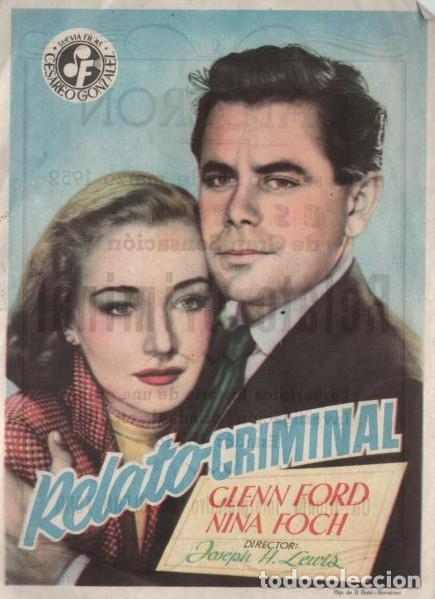 Cine: PROGRAMA DE CINE: RELATO CRIMINAL PC-10875 - Foto 1