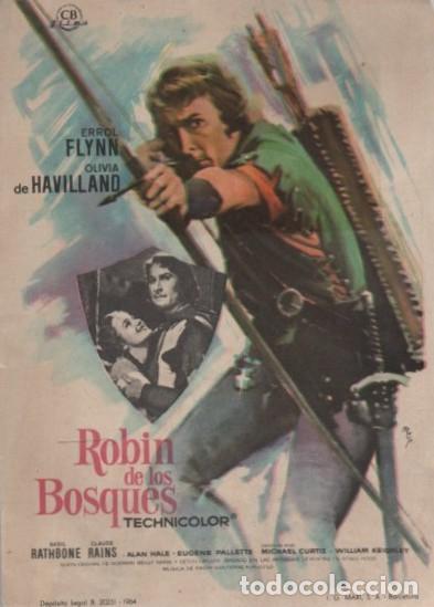 Cine: PROGRAMA DE CINE: ROBIN DE LOS BOSQUES PC-10894 - Foto 1