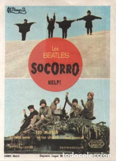 Cine: PROGRAMA DE CINE: LOS BEATLES SOCORRO PC-10899 - Foto 1