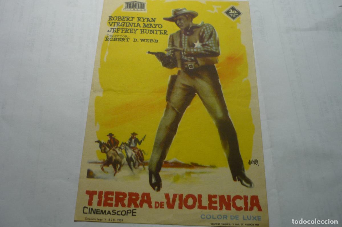 Cine: programa tierra de violencia robert ryan - Foto 1