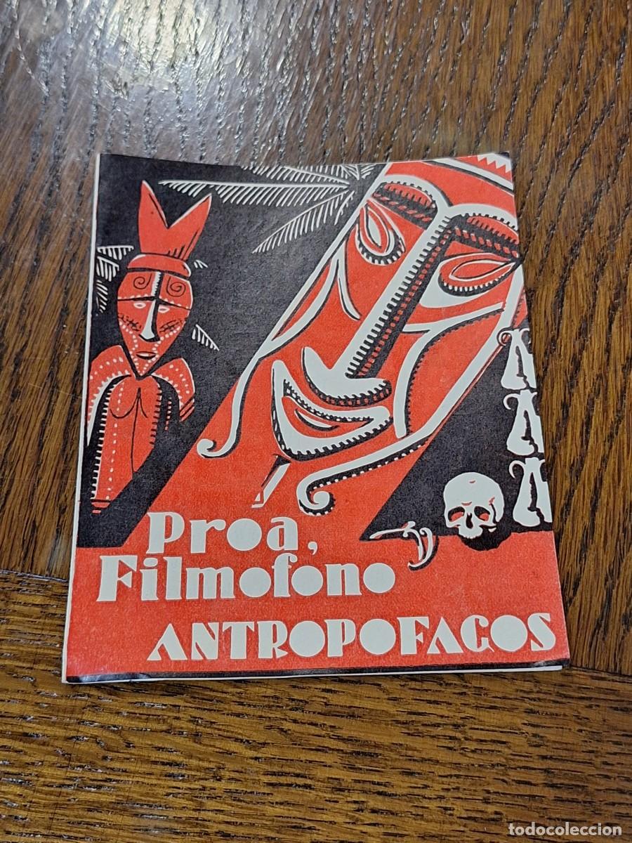Cine: ANTROP&Oacute;FAGO PROA FILMOFONO 1932 PROGRAMA DE CINE - Foto 1