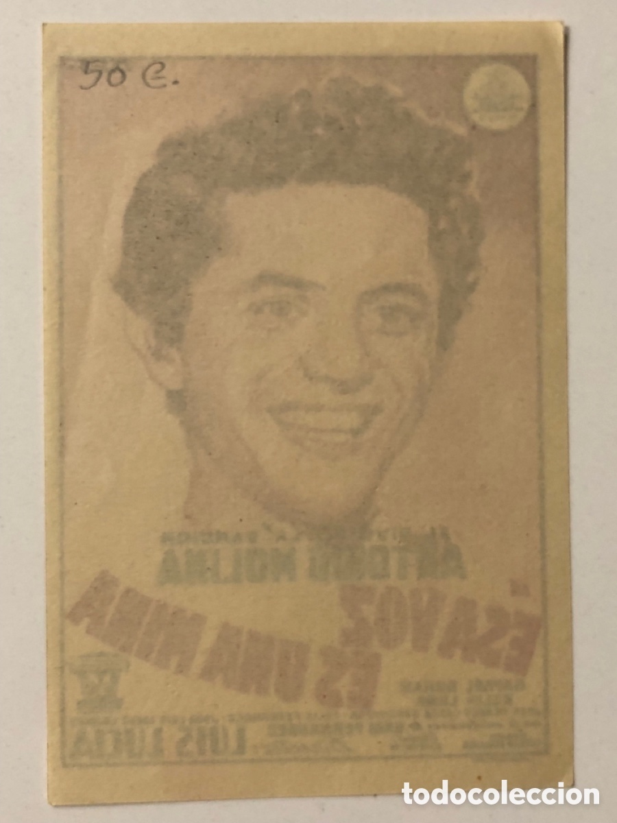 Cine: Programa esa voz es una mina Antonio Molina A5 - Foto 2