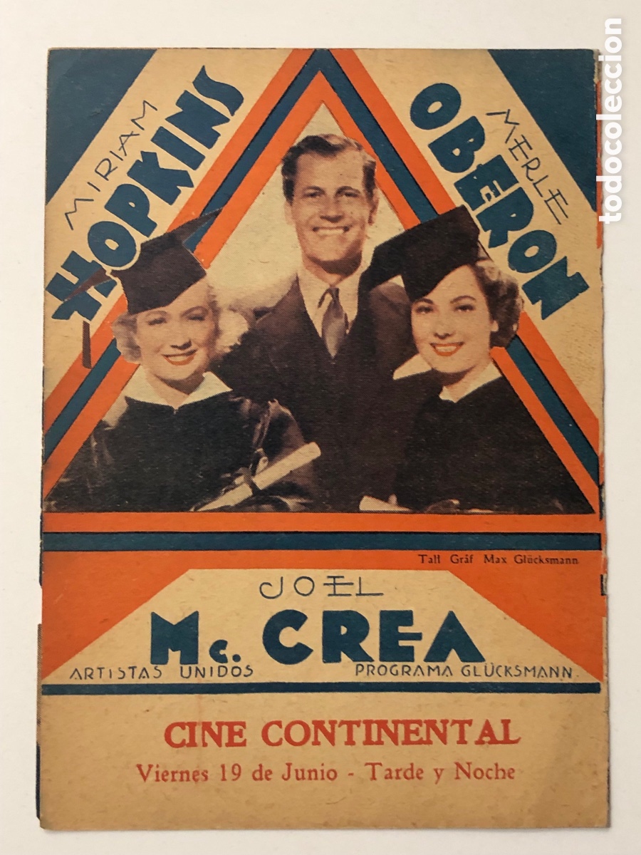 Cine: Programa uruguayo esos tres merle Oberon A16 - Foto 3