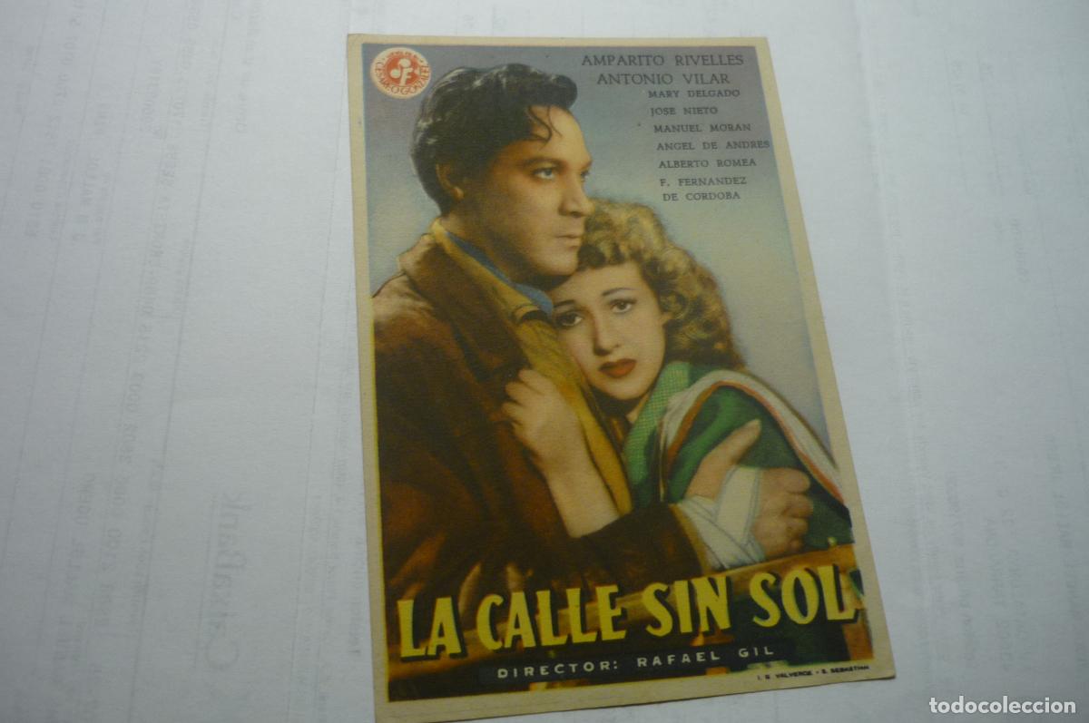 Cine: programa la calle sin sol-amparito rivelles - Foto 1