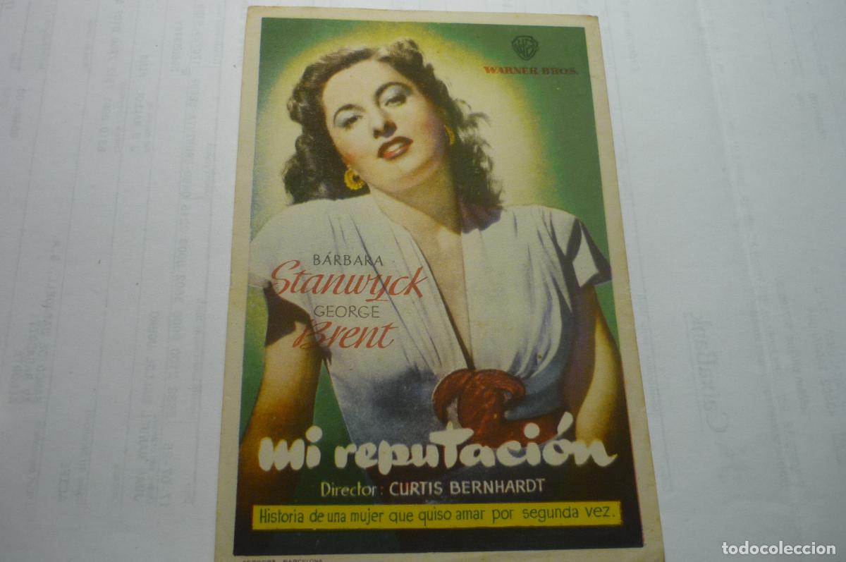 Cine: PROGRAMA MI REPUTACION BARBARA STANWYCK - Foto 1