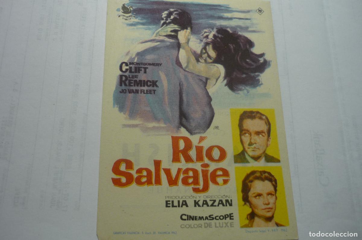 Cine: programa rio salvaje montgomery clift publicidad bartrina reus - Foto 1