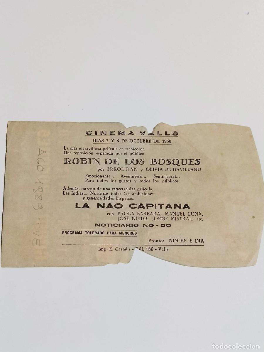 Cine: programa de cine robin de los bosques troquelado - Foto 2