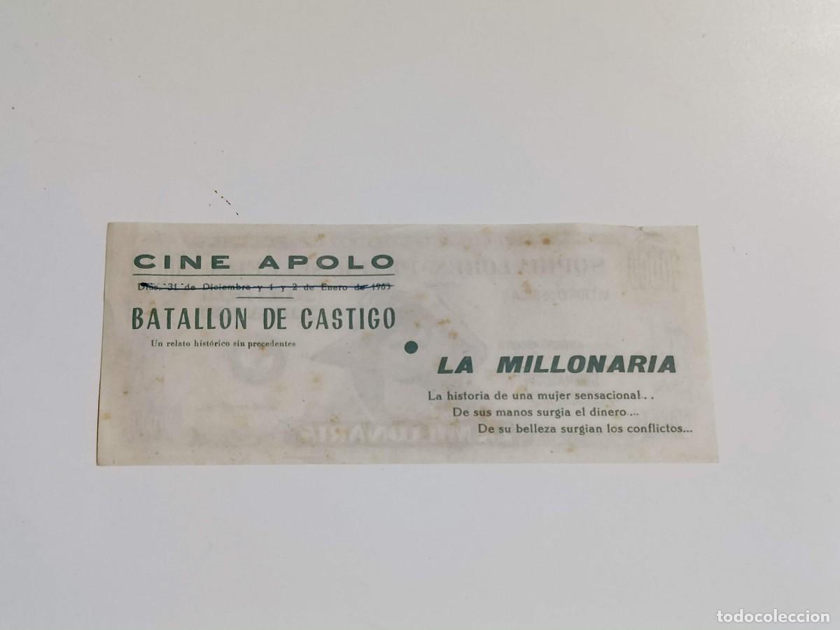 Cine: programa de cine la millonaria - Foto 2