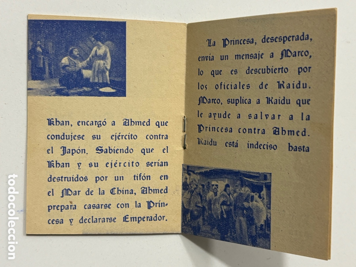 Cine: Programa mini librito las aventuras de Marco polo Gary Cooper A16 - Foto 4