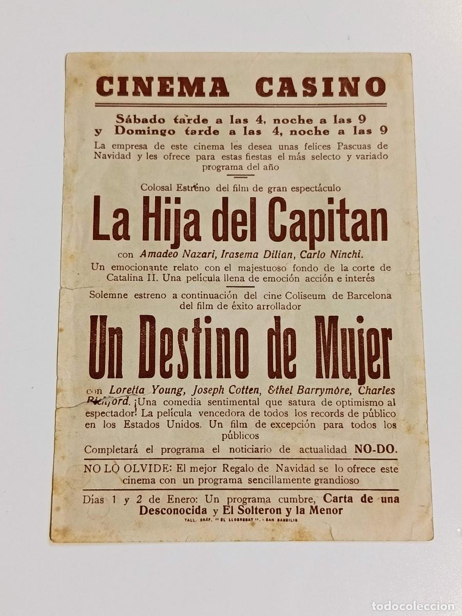 Cine: Programa de cine Un destino de mujer - Foto 3