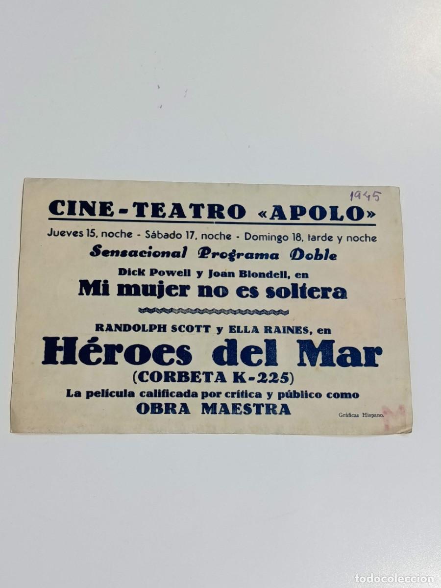 Cine: Programa de cine H&eacute;roes del mar - Foto 2