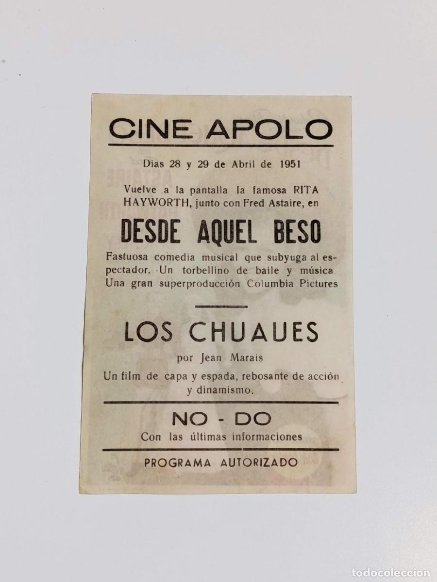 Cine: Programa de cine Desde aquel beso - Foto 2