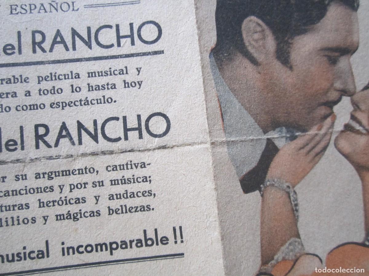 Cine: ROSA DEL RANCHO PROGRAMA DE CINE DOBLE L4 C2 N - Foto 4