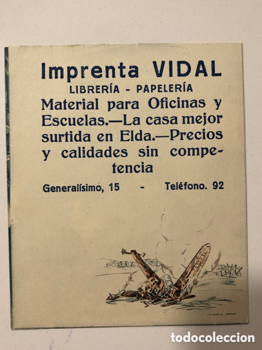 Cine: Programa Zarah leander con publicidad imprenta Vidal A16 - Foto 3