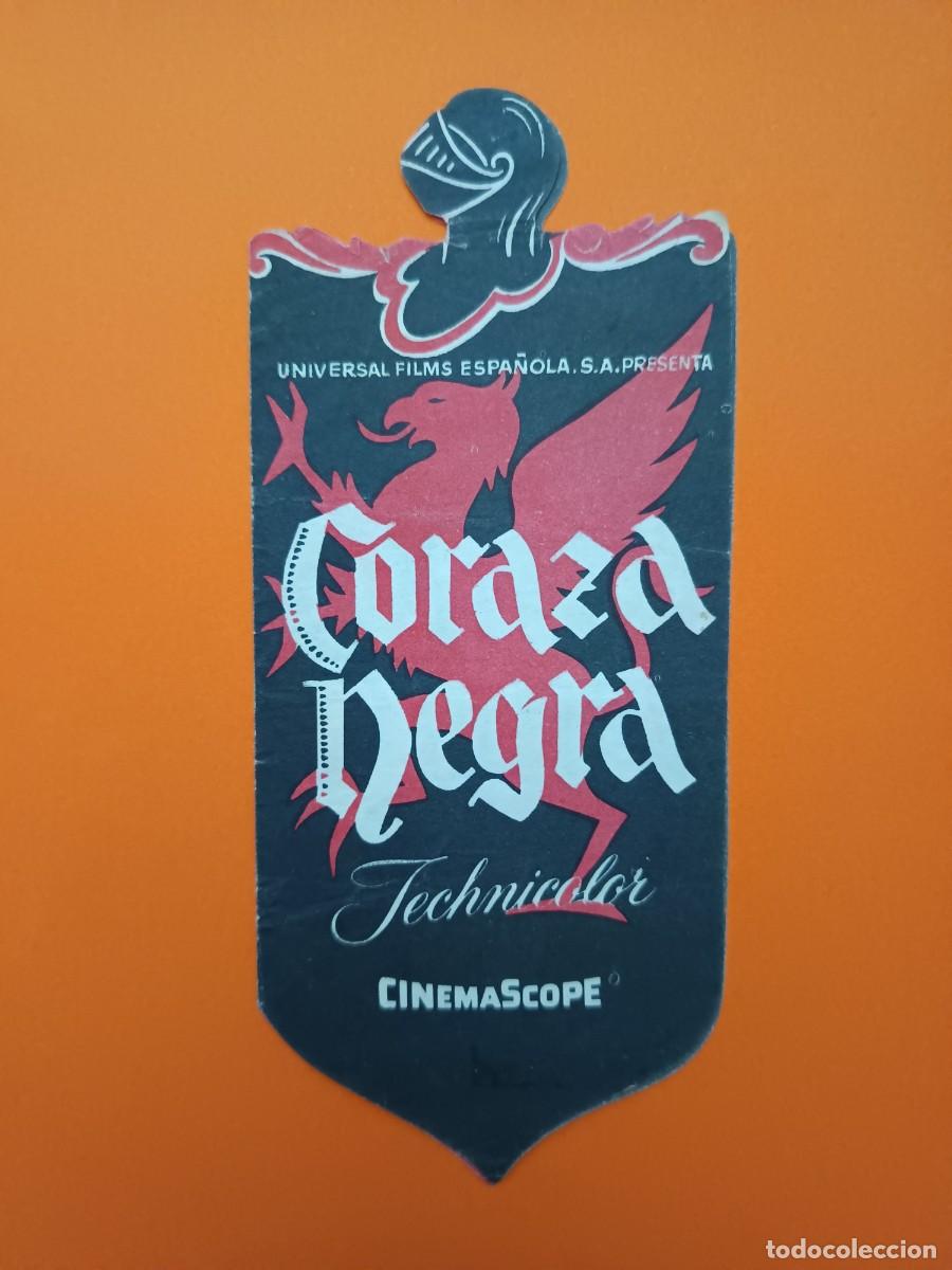  Flyers Publicitaires de films Anciens: PROGRAMA DE CINE CORAZA NEGRA