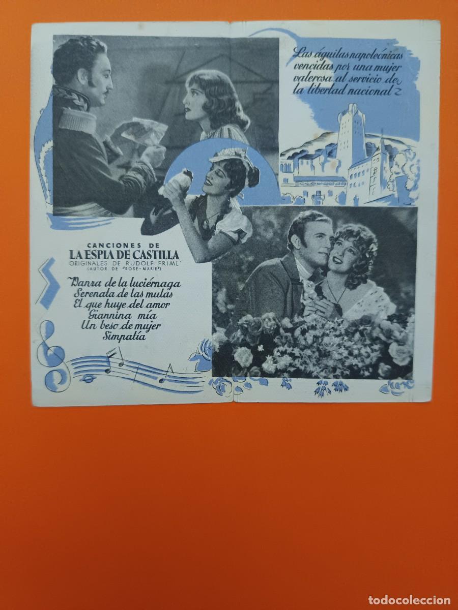 Cine: PROGRAMA DE CINE LA ESPIA DE CASTILLA - Foto 2