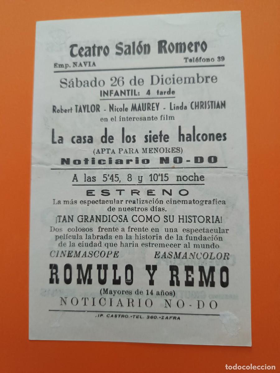Cine: PROGRAMA DE CINE ROMULO Y REMO - Foto 2