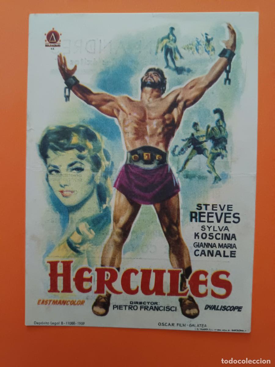 Cinema: PROGRAMA DE CINE HERCULES