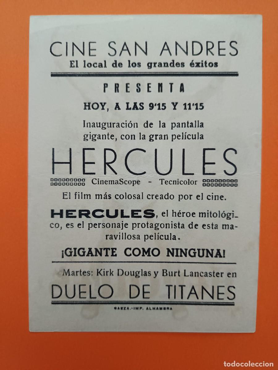 Cine: PROGRAMA DE CINE HERCULES - Foto 2