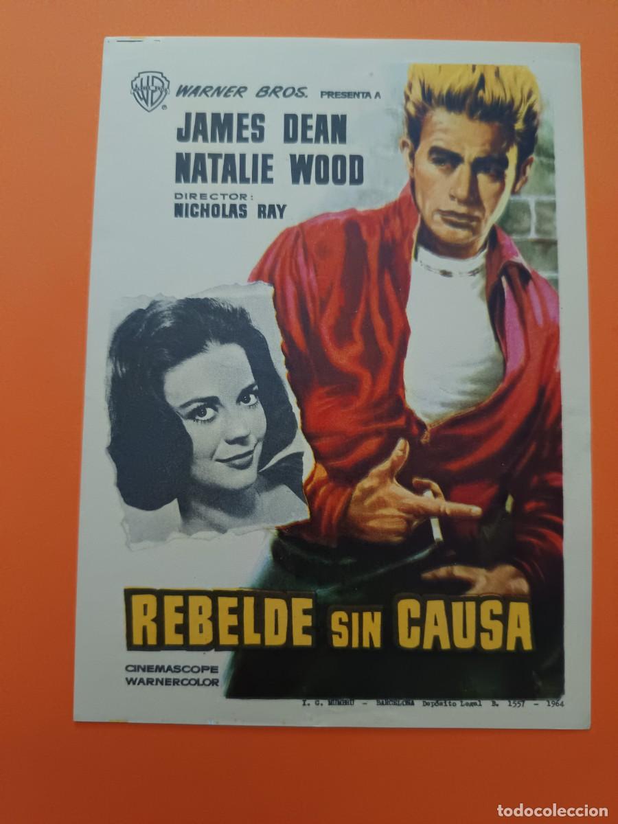 Flyers Publicitaires de films Anciens: PROGRAMA DE CINE REBELDE SIN CAUSA