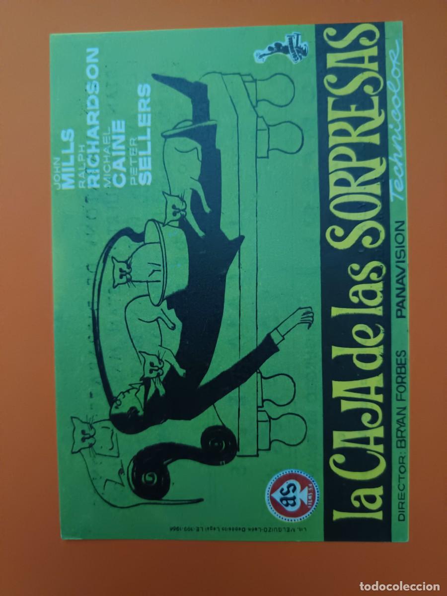 Cine: PROGRAMA DE CINE LA CAJA DE LAS SORPRESAS