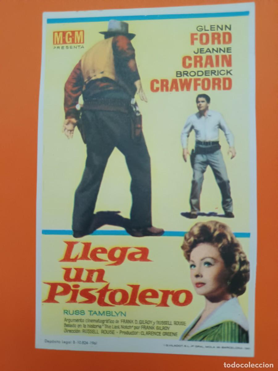 Kino: PROGRAMA DE CINE LLEGA UN PISTOLERO