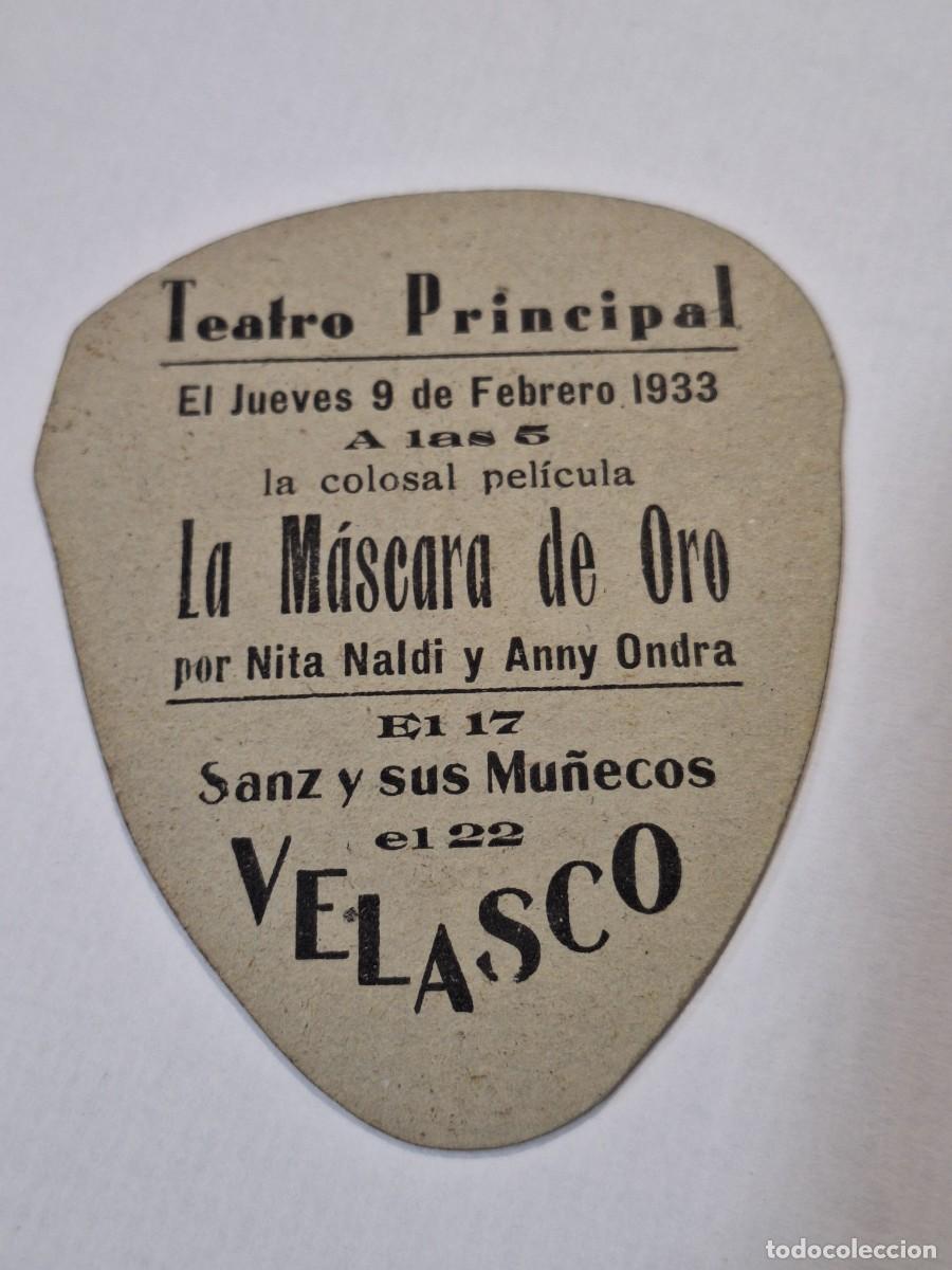 Cine: PROGRAMA DE CINE - LA M&Aacute;SCARA DE ORO - NITA NALDI - Foto 2
