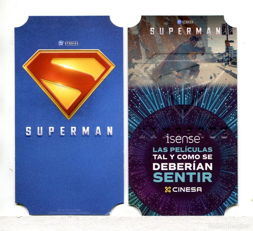 Cine: SUPERM&Aacute;N. 5,5 X 10 cms. - Foto 1