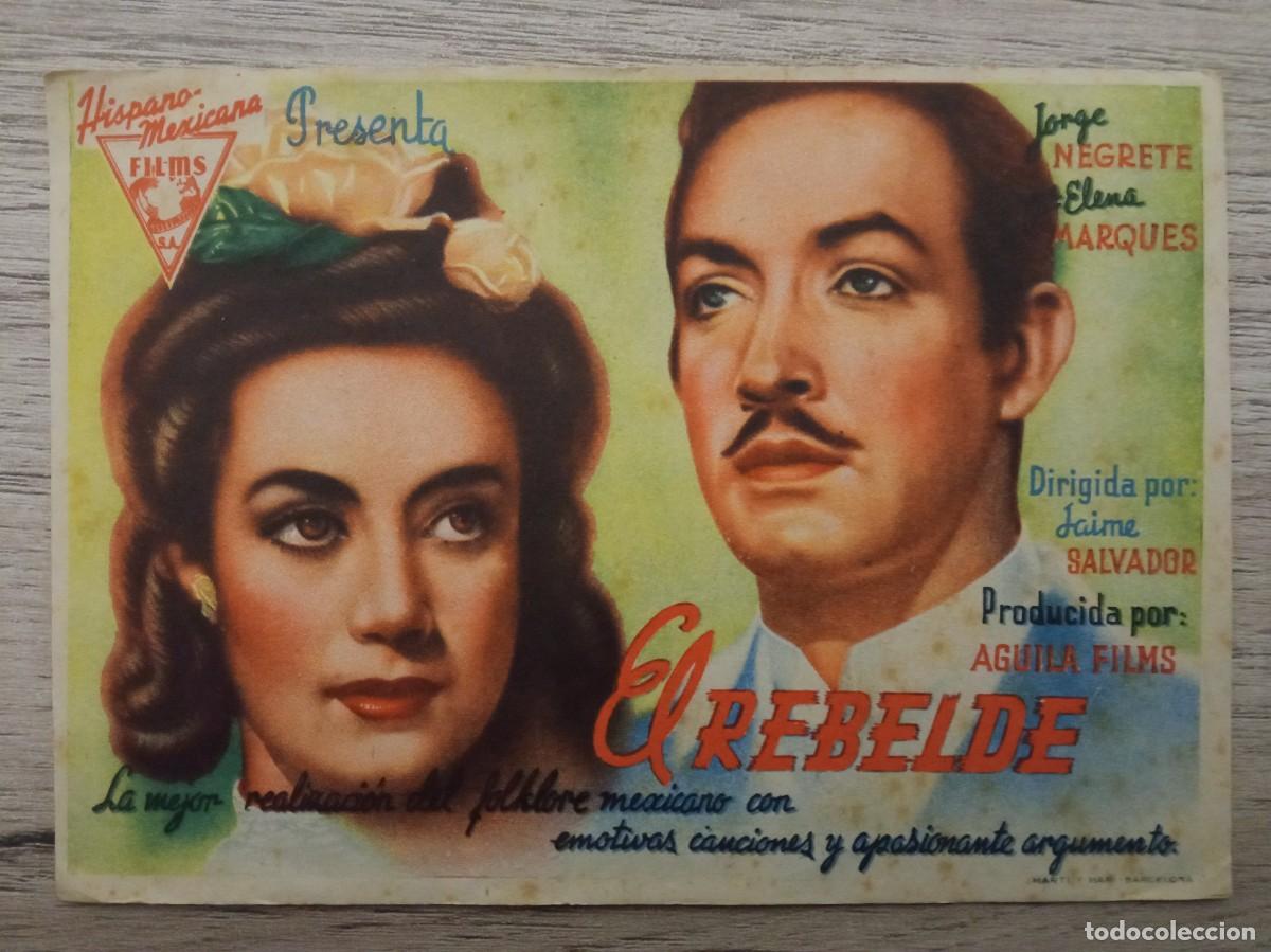 Cine: EL REBELDE, JORGE NEGRETE - Foto 1