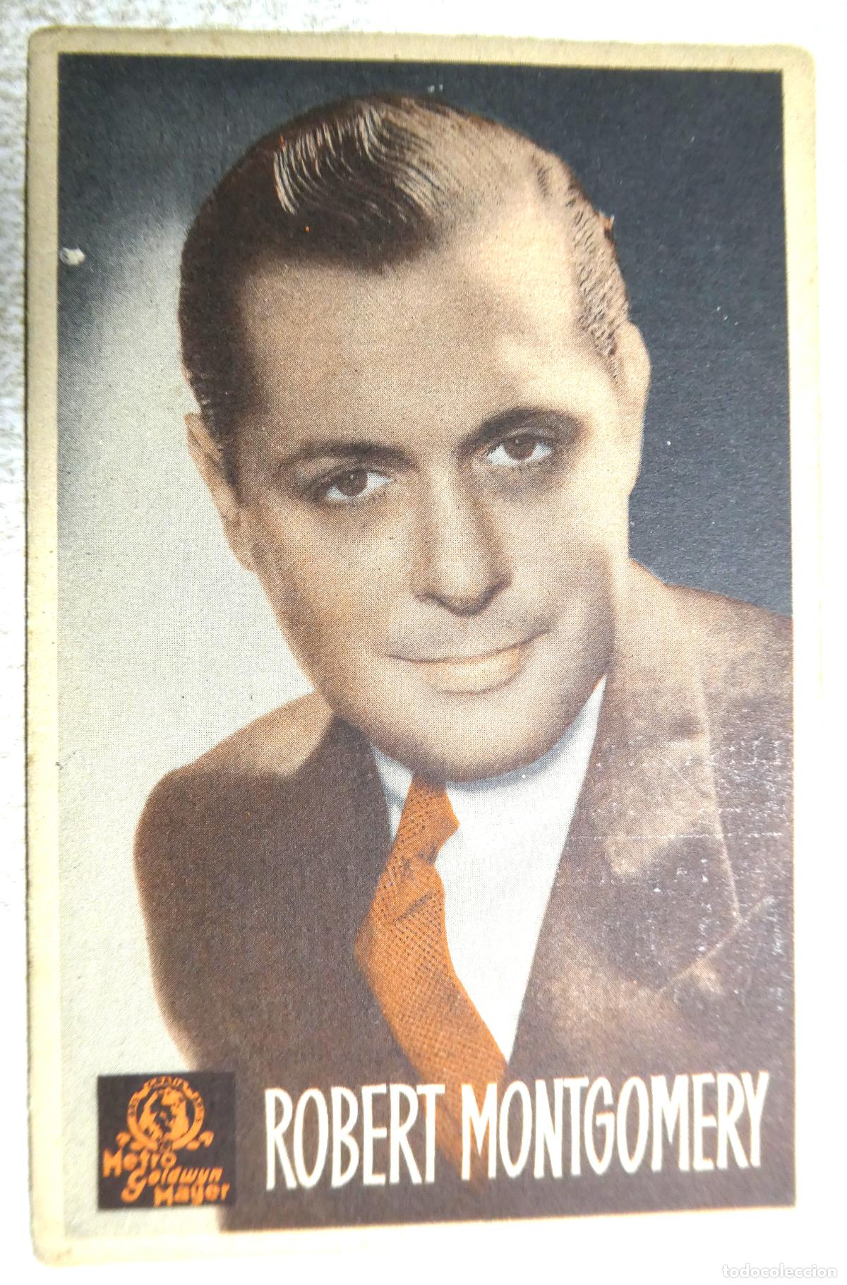Cine: Robert Montgomery, con publicidad del Palacio del Cinema - Foto 1