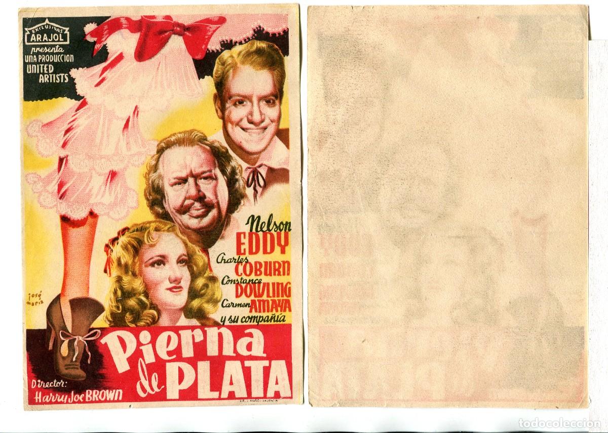 Cine: PIERNA DE PLATA, con Nelson Eddy. - Foto 1