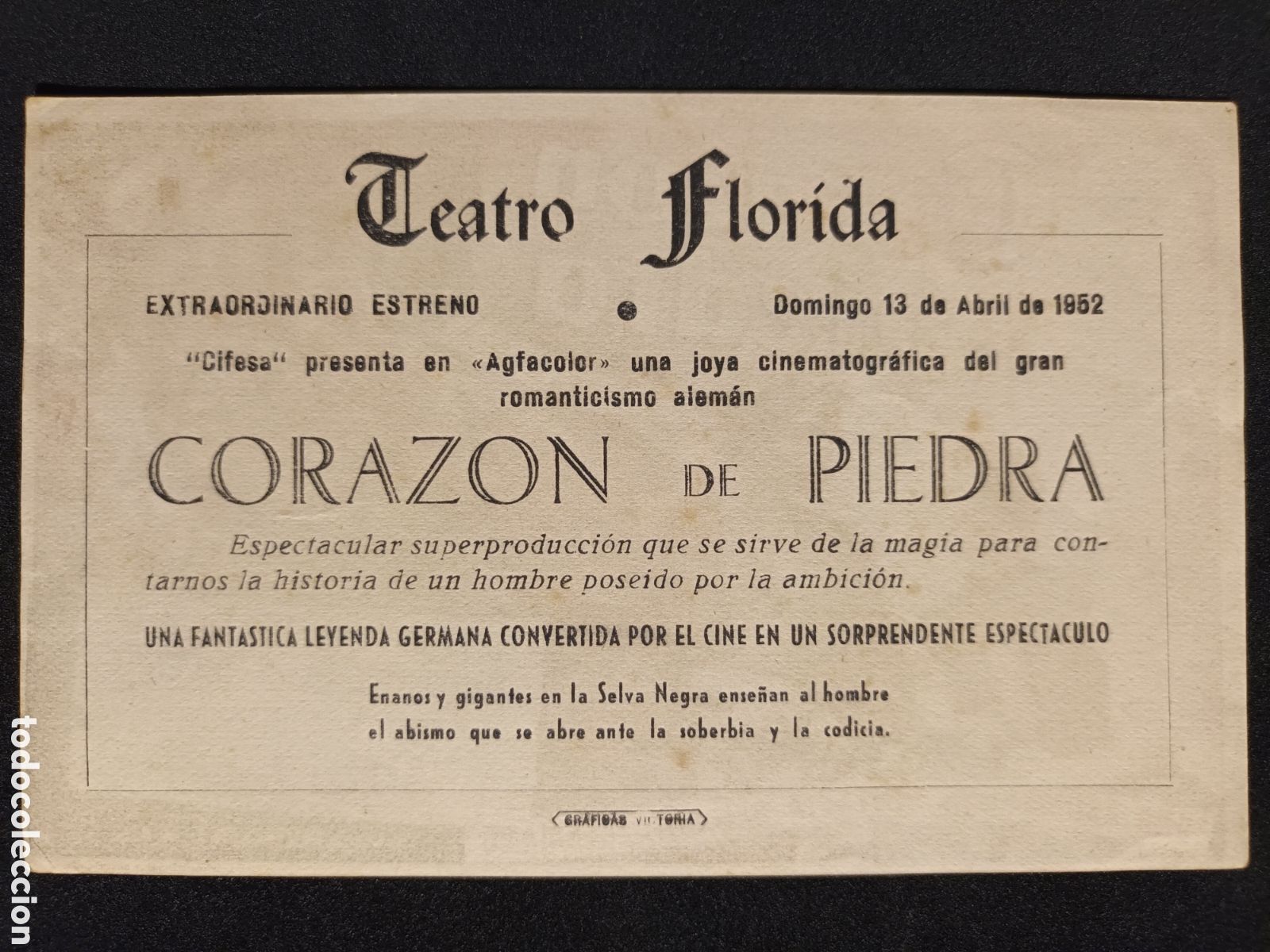 Cine: PROGRAMA CINE. CORAZ&Oacute;N DE PIEDRA - Foto 2