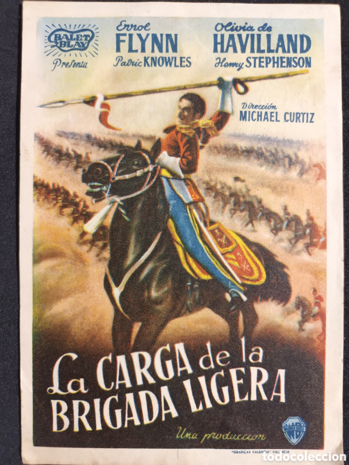 Cine: PROGRAMA CINE. LA CARGA DE LA BRIGADA LIGERA. CINE NOVEDADES - Foto 1
