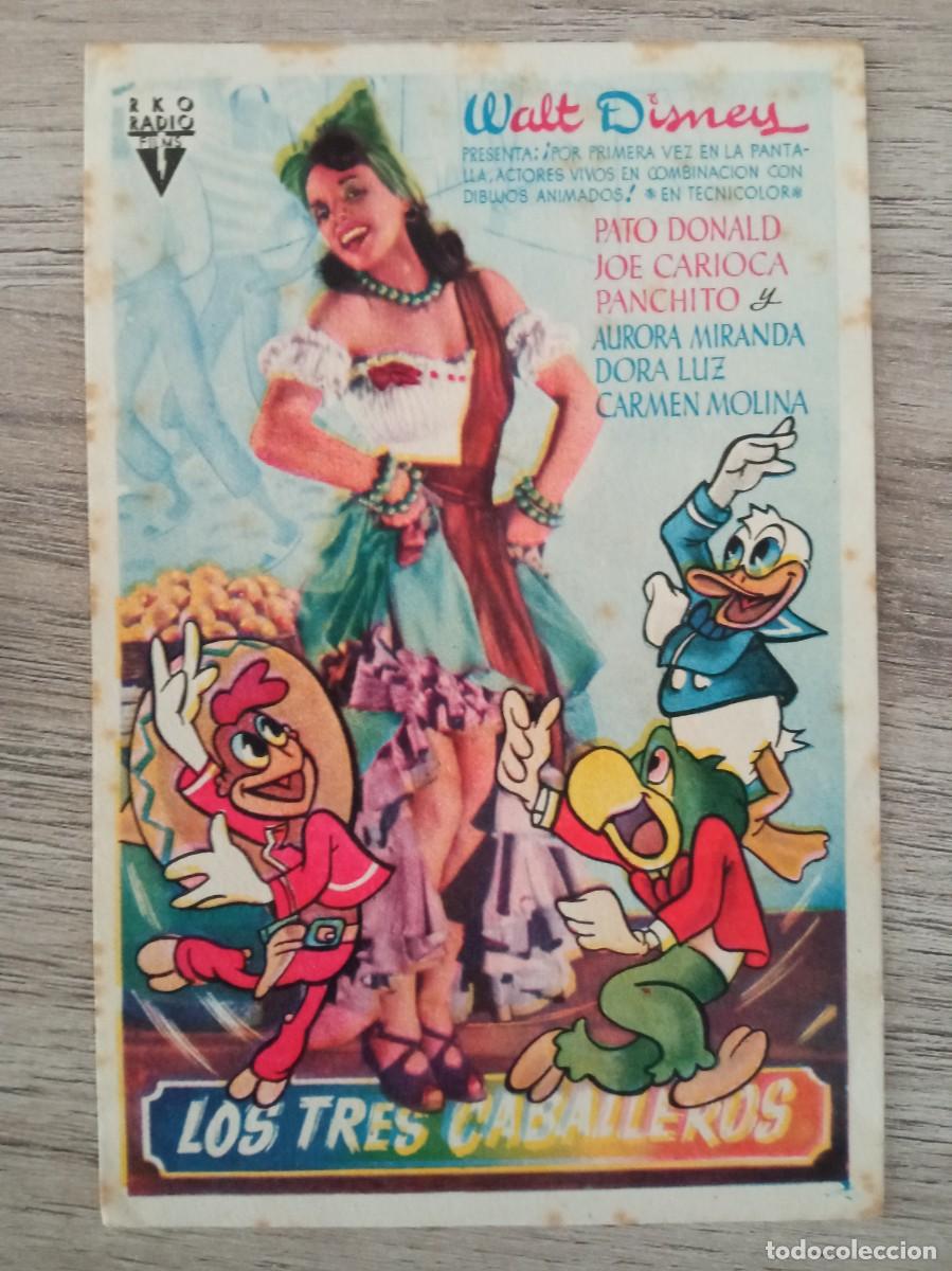 Cine: LOS TRES CABALLEROS, DISNEY - Foto 1
