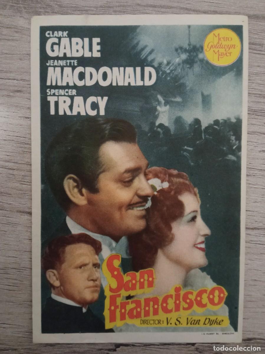 Cine: SAN FRANCISCO, CLARK GABLE, JEANETTE MACDONALD - Foto 1