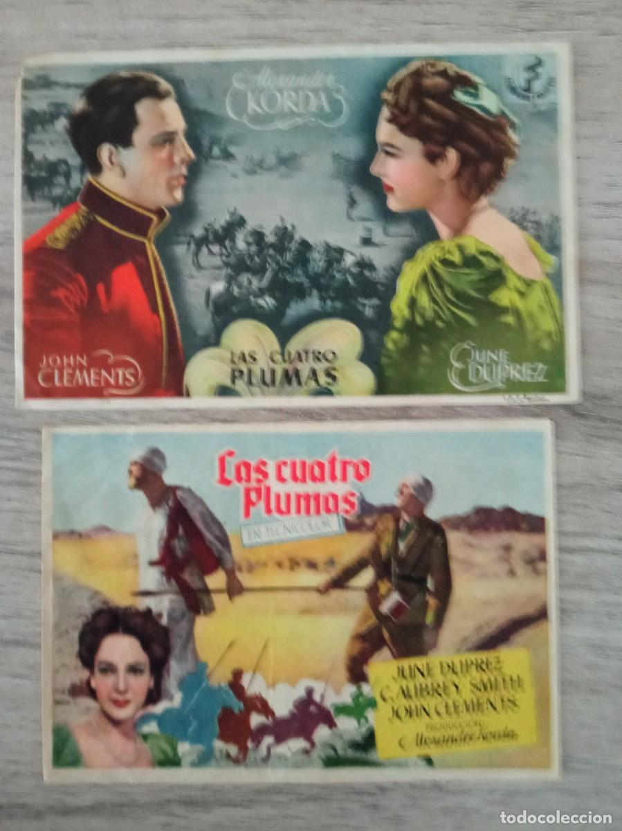 Cine: LAS CUATRO PLUMAS, JOHN CLEMENTS - Foto 1