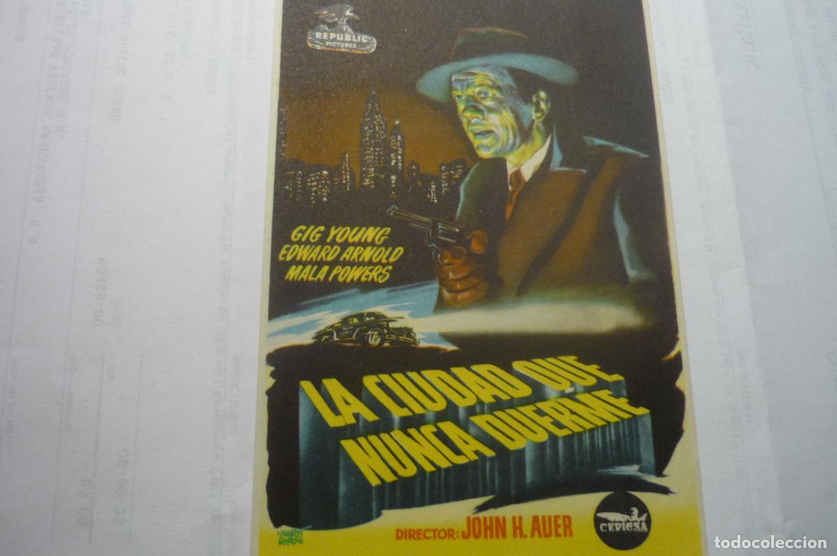 Cine: programa la ciudad que nunca duerme,. gig young rc - Foto 1